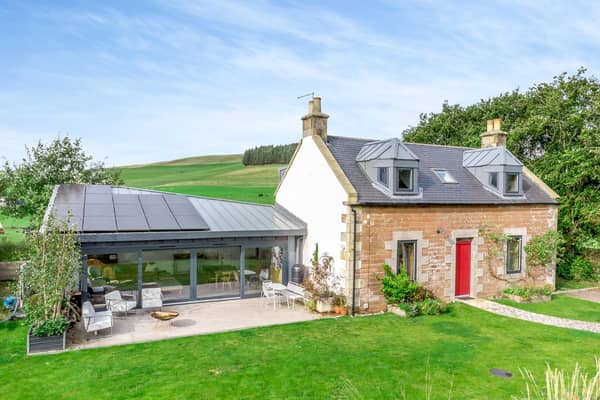 What is it? A runner-up in BBC television’s Scotland’s Home of the Year competition in 2022, viewers could see for themselves just how well this splendid detached eco-home has been lovingly restored to blend old and new .