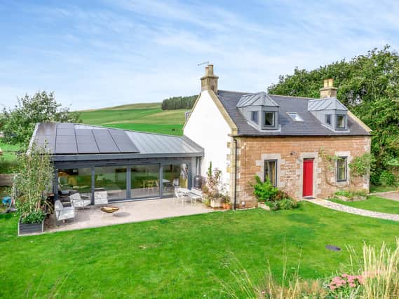 What is it? A runner-up in BBC television’s Scotland’s Home of the Year competition in 2022, viewers could see for themselves just how well this splendid detached eco-home has been lovingly restored to blend old and new .