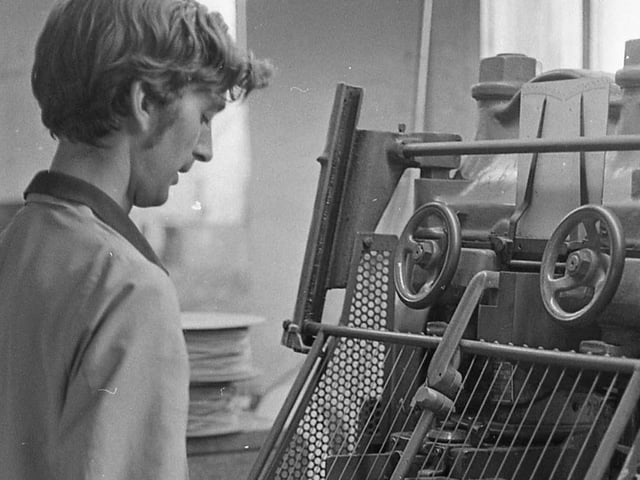 Do you remember what this machine was used for?