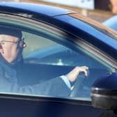 Former chief executive of the SNP, Peter Murrell, leaves his home in Uddingston, Glasgow. Picture: Andrew Milligan/PA Wire