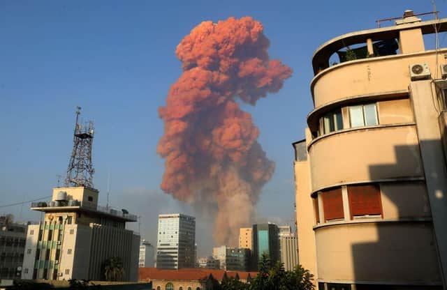 The Beirut explosions is believed to have been caused by ammonium nitrate (Getty Images)