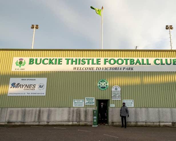 Buckie Thistle were denied a chance to compete for promotion to the SPFL after failing to secure an SFA bronze licence. (Photo by Mark Scates / SNS Group)