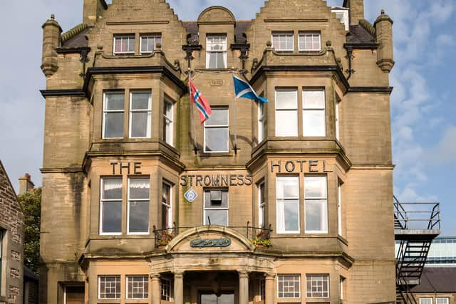 The imposing Stromness Hotel in Stromness, Orkney. It's new owner confirmed alcohol would not be sold on the premises. PIC: Creative Commons/Unukorno.