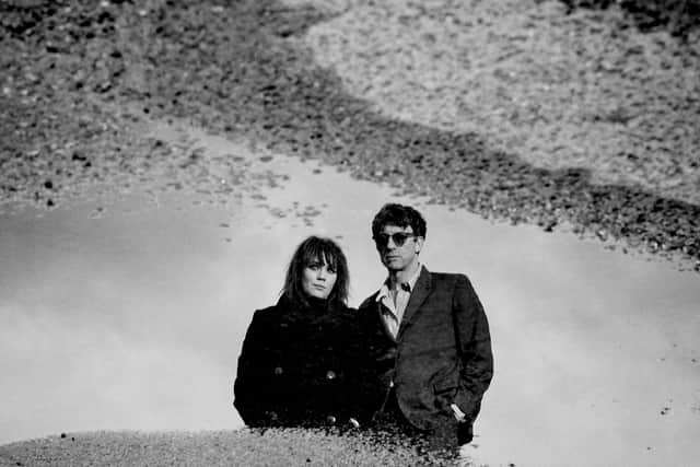 Graham Coxon and Rose Elinor Dougall of The Waeve PIC: Steve Gullick