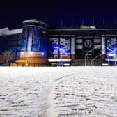 A general view outside Hampden. (Photo by Ross MacDonald / SNS Group)