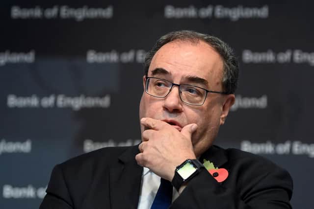 Governor of the Bank of England Andrew Bailey. Picture: Toby Melville/PA Wire