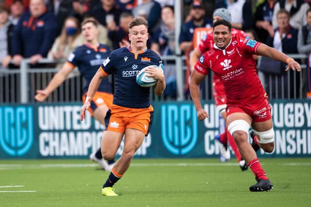 The return of fans this season has made a huge difference, according to Edinburgh winger Darcy Graham. Picture: Paul Devlin/SNS