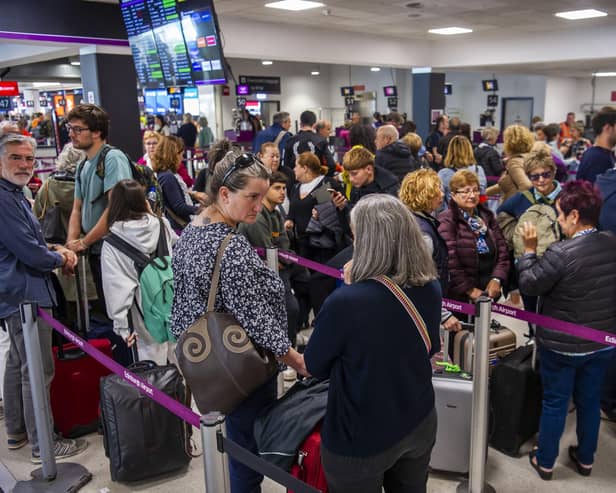 Airports like Edinburgh have been running close to capacity for years, says one reader