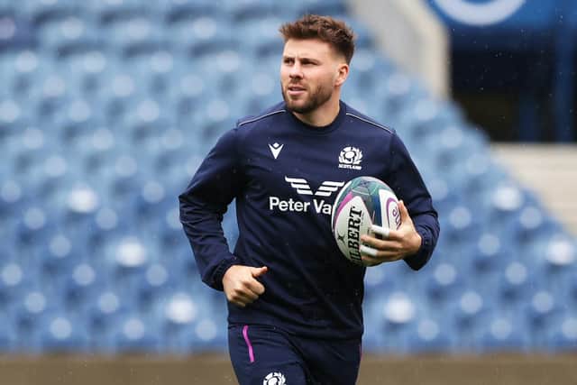 Scrum-half Ali Price will lead Scotland against Tonga in tandem with Jamie Ritchie. (Photo by Craig Williamson / SNS Group)