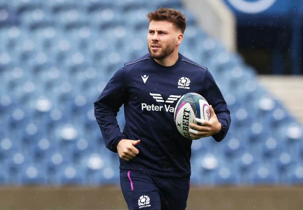 Scrum-half Ali Price will lead Scotland against Tonga in tandem with Jamie Ritchie. (Photo by Craig Williamson / SNS Group)