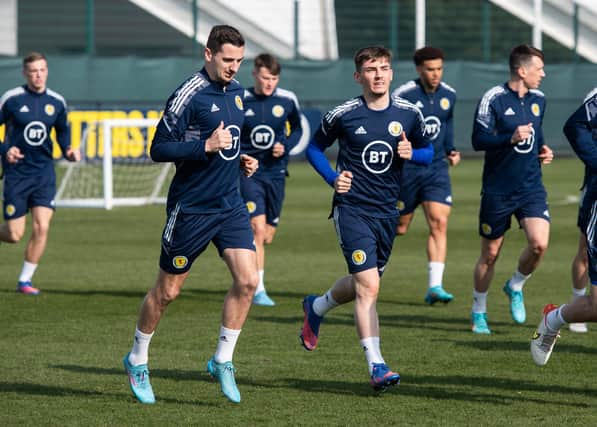 McLean trains with clubmate Billy Gilmour.