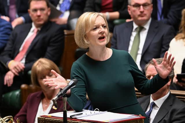 Liz Truss at PMQs