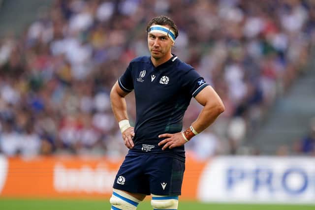 Scotland captain Jamie Ritchie will return to the side to face Ireland after a 12-day stand-down period following a concussion injury.  (Picture: Mike Egerton/PA Wire)