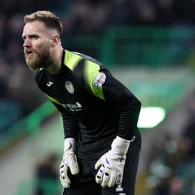 St Mirren goalkeeper Jak Alnwick. (Photo by Craig Williamson / SNS Group)