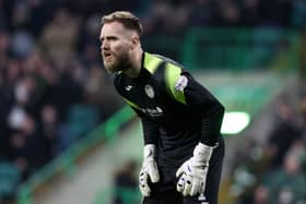 St Mirren goalkeeper Jak Alnwick. (Photo by Craig Williamson / SNS Group)