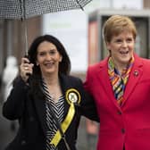 A recall election is to be held in the seat of former SNP MP Margaret Ferrier, seen on the campaign trail with Nicola Sturgeon ahead of the 2019 election (Picture: Jane Barlow/PA)