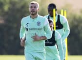 Ryan Porteous back in Hibs training following his impressive Scotland debut.  (Photo by Paul Devlin / SNS Group)