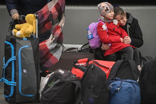 Ukrainian refugees fleeing the conflict have found safe haven in Scottish households