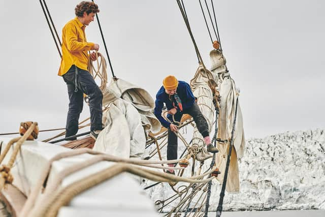 Ocean Warrior researchers will install and test scientific and technological equipment such as weather stations and underwater monitoring systems. Picture: Bryan Derballa