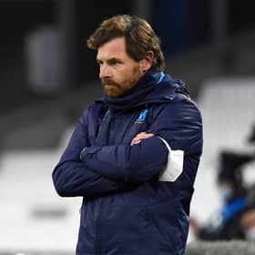 Marseille's Portuguese coach Andre Villas-Boas. (Photo by NICOLAS TUCAT / AFP) (Photo by NICOLAS TUCAT/AFP via Getty Images)