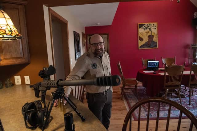 Survivalists may want to get away from it all while social media addicts embrace the modern world, but both groups may share a common trait: perpetual anxiety (Picture: Nicholas Kamm/AFP via Getty Images)