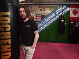 Edinburgh actor Jamie Sives at Lochend Boxing Club, Edinburgh.
Thank you to Terry and Jacky McCormack, at Lochend Boxing Club.