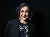 Meera Syal, who stars in ROAR, the Apple TV+ anthology series adapted from the book of short stories by novelist Cecelia Ahern, at the British Independent Film Awards in London, 2017. Pic: Vianney Le Caer/BIFA/Shutterstock