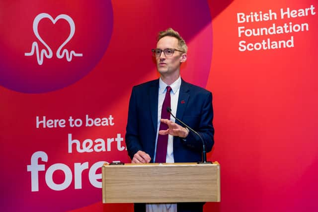 BHF Scotland head James Jopling.