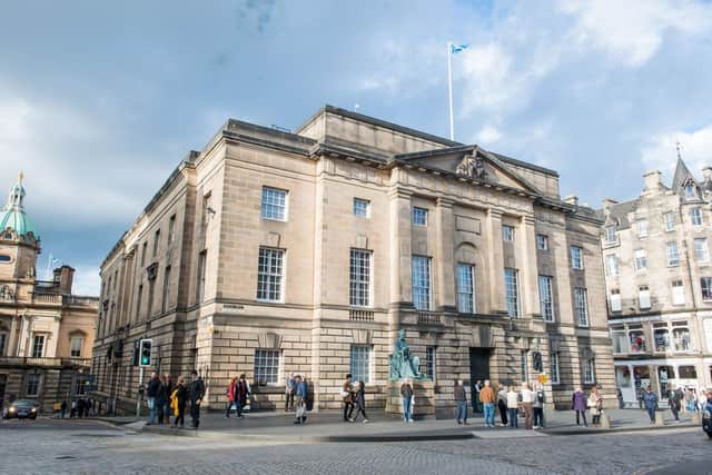 The trial took place at the High Court in Edinburgh. Pic: Ian Georgeson