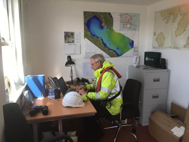 Harbourmaster Donald Mackenzie, who is employed by National Trust for Scotland, has spoken of the challenges facing the island community during the coronavirus pandemic.