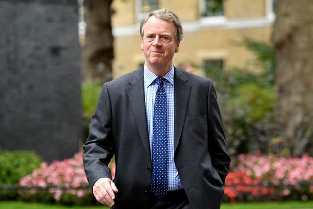 Secretary of State for Scotland, Alister Jack, arrives at Downing Street. Picture: Leon Neal/Getty Images