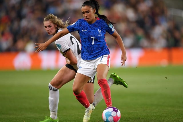 The attacking full back gave a fantastic account of herself as France went further than they ever have before in a major tournament. She had an average of 8.4 recoveries per game, and travelled an impressive 9.05km per match.