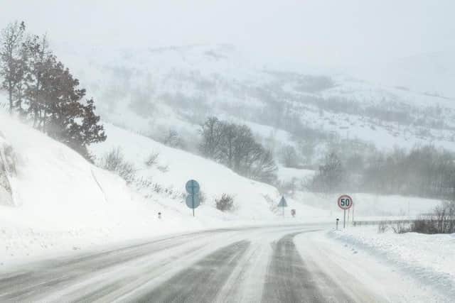Drivers are urged to take care on the roads as the freezing conditions continue in Scotland.
