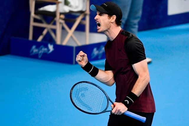 Andy Murray roars his way to winning to European Open in Antwerp almost exactly a year ago