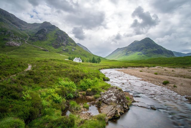WIth 555,800 hashtags, Glencoe is the top destination in Scotland when it comes to the perfect Instagram snaps. Located within the awe-inspiring Lochaber Geopark in the Highlands, the deep valley and towering mountains of Glen Coe were carved out centuries ago by icy glaciers and volcanic explosions.