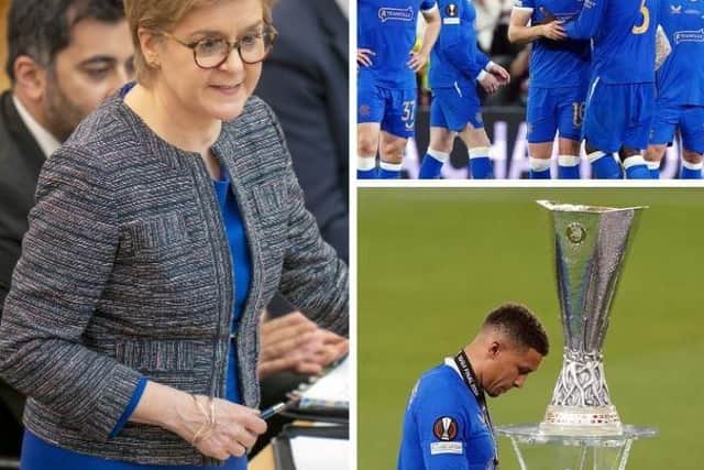 Rangers “did Scotland proud” despite suffering a heart-breaking defeat in the Europa League cup final, Nicola Sturgeon has said.