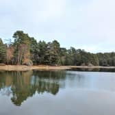 The boat shed at Loch Vaa, near Aviemore has been locked up after the tenant ended his fishing business given the disturbance caused by wild swimmers and paddle boarders. PIC: Kay Durden.