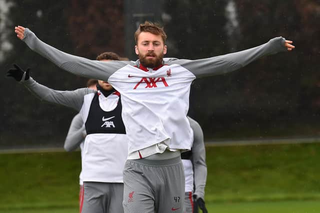 Liverpool defender Nat Phillips is expected to join Celtic on loan.
