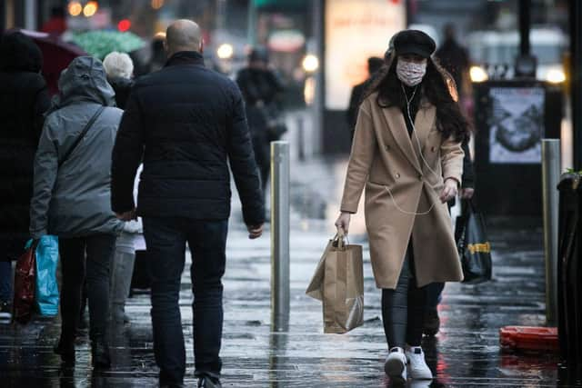 People in Dumfries and Galloway have been issued with a start warning by a public health official, after cases of coronavirus in the region doubled over 48 hours. (Photo by Ewan Bootman/NurPhoto via Getty Images)