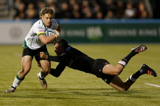 Kyle Rowe of London Irish has been called up by Scotland for the first time. (Photo by Henry Browne/Getty Images)