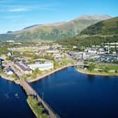 Fort William from the air
