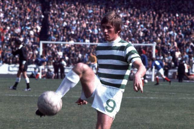 Kenny Dalglish in action for Celtic in 1970. Pic: SNS