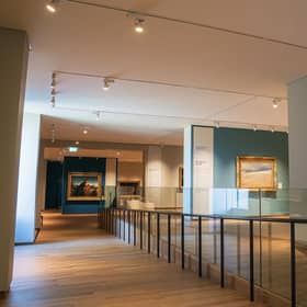 The new Scottish galleries at the National Gallery in Edinburgh will open to the public on 30 September. Picture: Campbell Donaldson