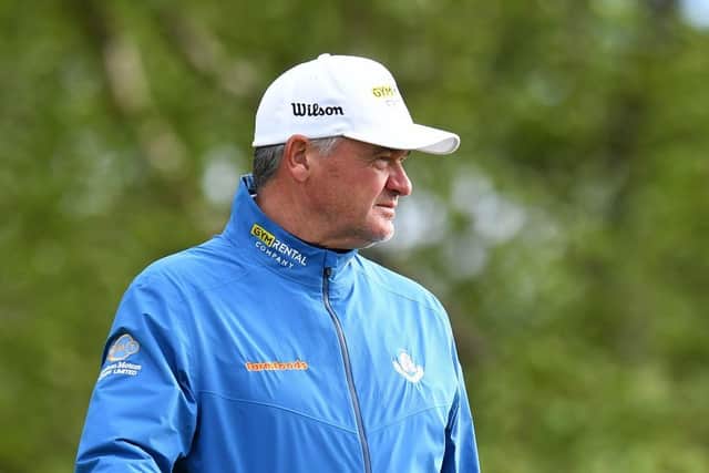 Paul Lawrie watches the action in the Farmfoods Scottish Challenge supported by The R&A 2022 at Newmachar in May. Picture: Mark Runnacles/Getty Images.