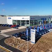 The new dealership at West Tullos Industrial Estate in Aberdeen.