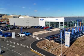 The new dealership at West Tullos Industrial Estate in Aberdeen.