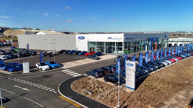The new dealership at West Tullos Industrial Estate in Aberdeen.
