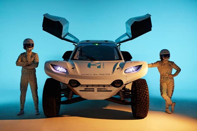 The hydrogen-powered Pioneer 25 will be the official competition vehicle for the new Extreme H international racing series (Picture: Matt Ben Stone/Extreme H)