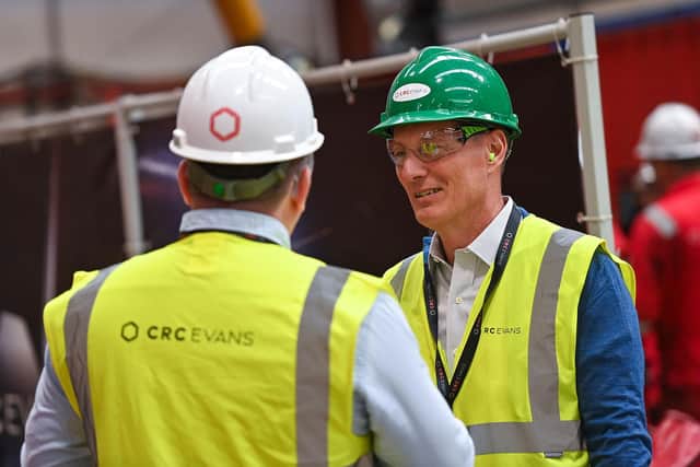 CEO, Mauro Piasere, CRC Evans