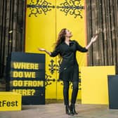 Edinburgh International Festival programme launch: Nicola Benedetti marks her first year as the International Festival's Director (pic: Mihaela Bodlovic)